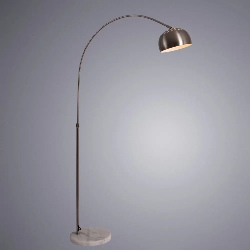 Торшер Arte Lamp ARCO A8919PN-1SS | Лампы и освещение