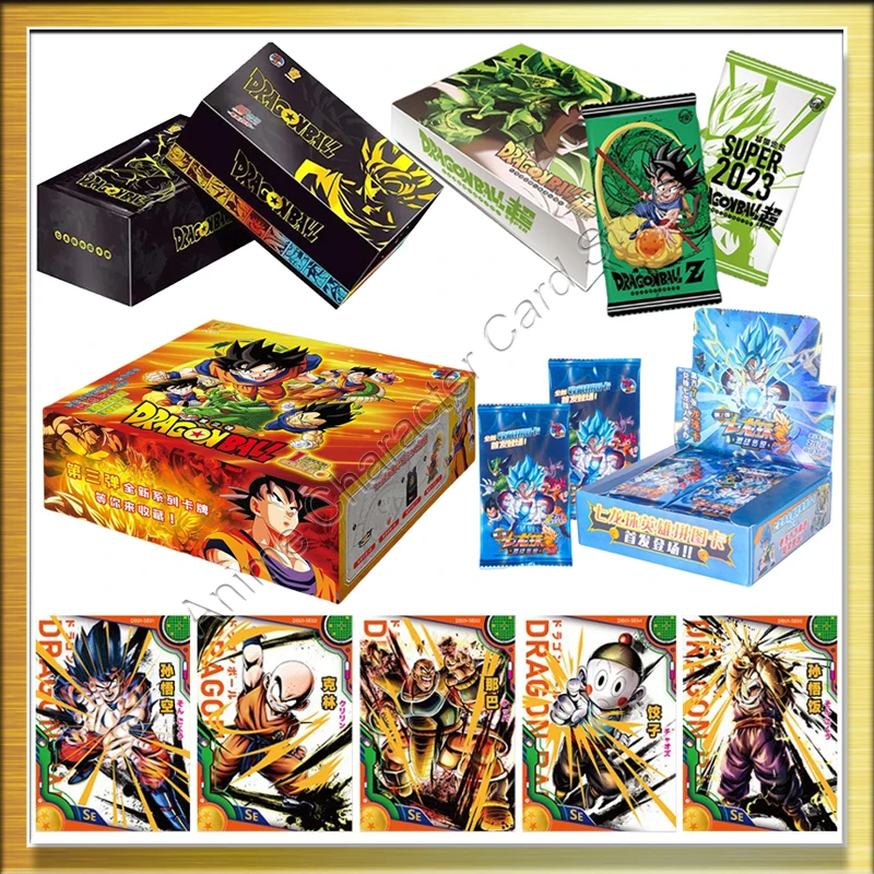 

Dragon Ball Card Son Goku TCG Rare Trading Collection Card Saiyan Vegeta Bronzing SP Flash SSR Anime Character Battle Carte Card