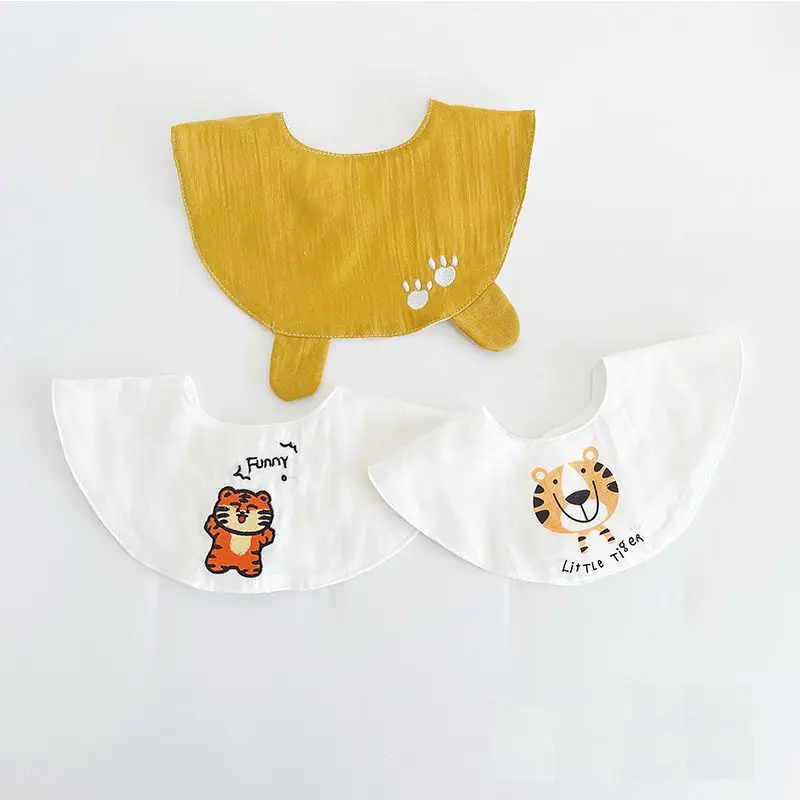 3 шт./комплект Детские хлопковые нагрудники с мультяшным принтом - купить по