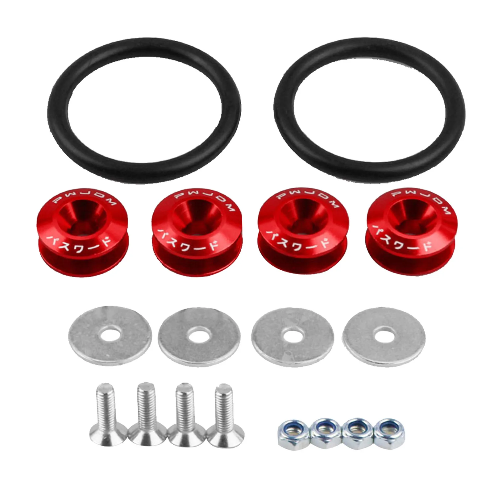 

Car Quick Release Fasteners Front Bumpers Rear Bumpers Surrounds Reinforcement Ring Reinforced Surrounding Pad Screws