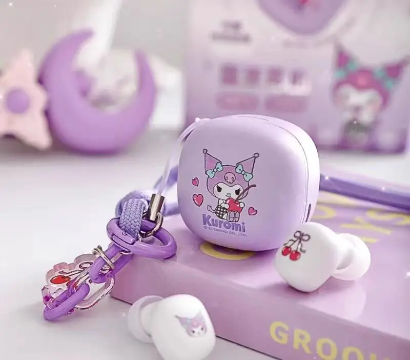 

Sanrio My Melody Bluetooth наушники Kuromi беспроводная гарнитура Cinnamoroll Спортивное шумоподавление сенсорное управление