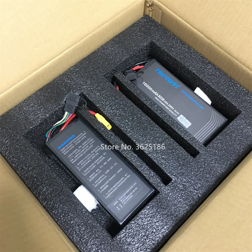 1 шт. Herewin 16000 мАч аккумулятор 22 2 В 6S 20C для защиты сельскохозяйственных растений