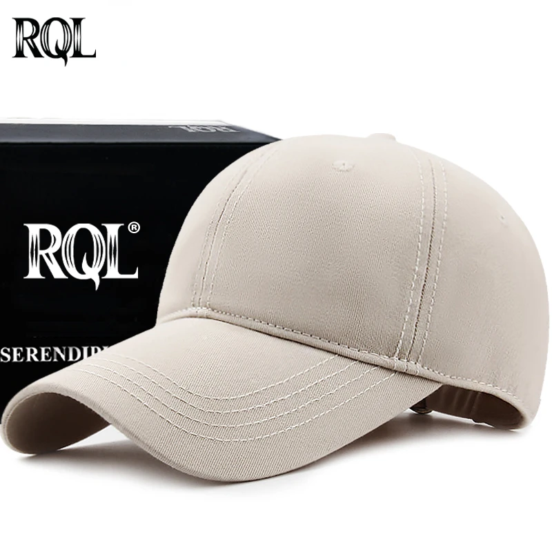 Baseball Cap for Men Women Trucker Hat Long Brim Plus Size Big Head Cotton Solid Color Snapback Hip Hop Golf Sports Designer