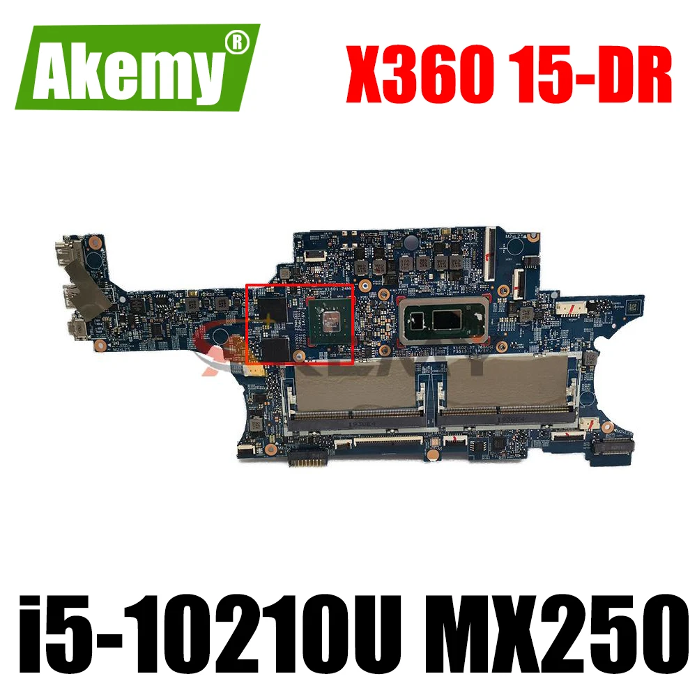 

18748-1 L63885-601 For HP ENVY X360 15-DR 15T-DR laptop motherboard L63885-001 448.0GB13.0011 with i5-10210U CPU MX250-4G
