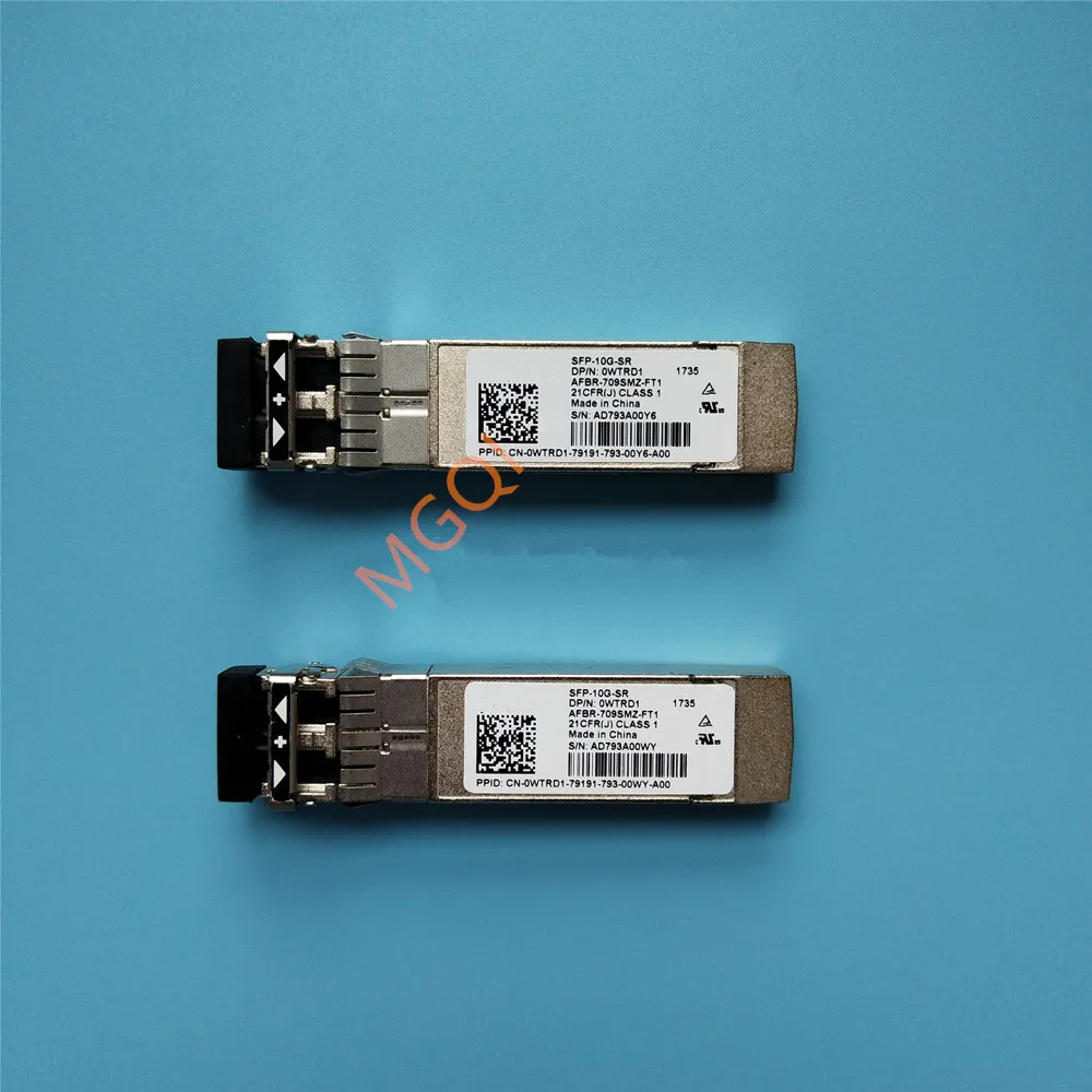 Del-I fiber module 10G SFP/0WTRD1/AFBR-709SMZ-FT1/SFP-10G-SR/10G SR 850NM Fiber Transceiver module/10g sfp adapter switch