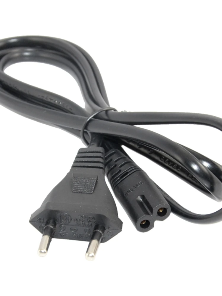 Power Cord Cable EU/US/UK 2-Prong Laptop AC Adapter Lead 2 Pin Top Sale 1.5m | Transmission & Cables