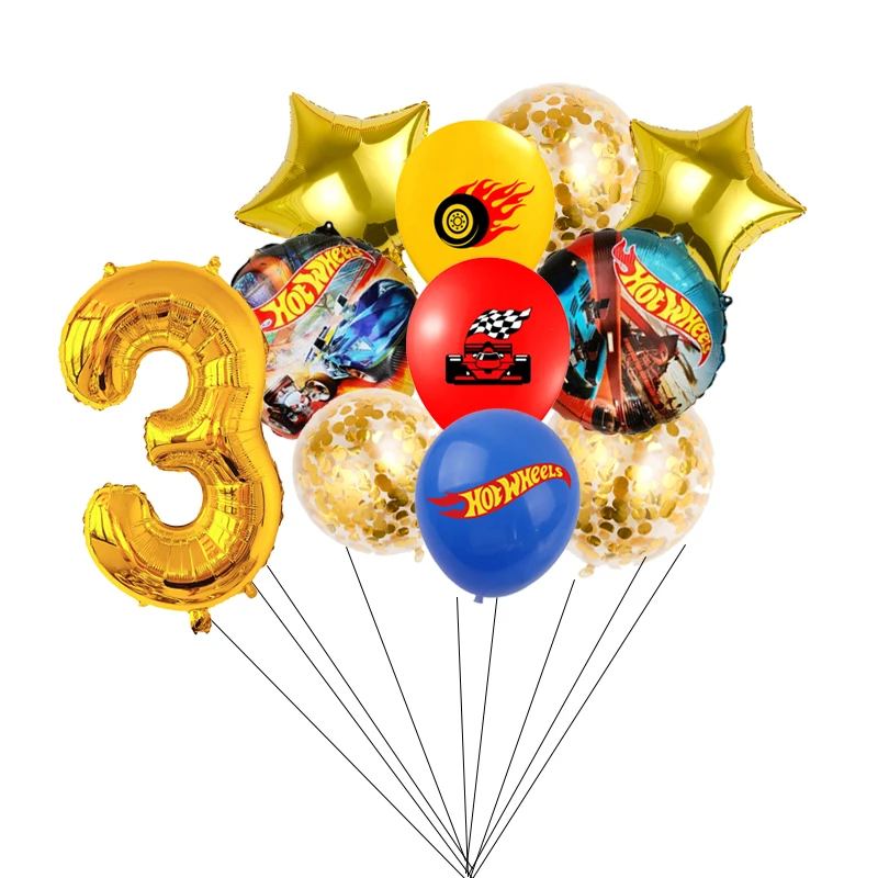 Горячие колеса воздушный шар Гоночная машина телефон колесо шарик в клетку