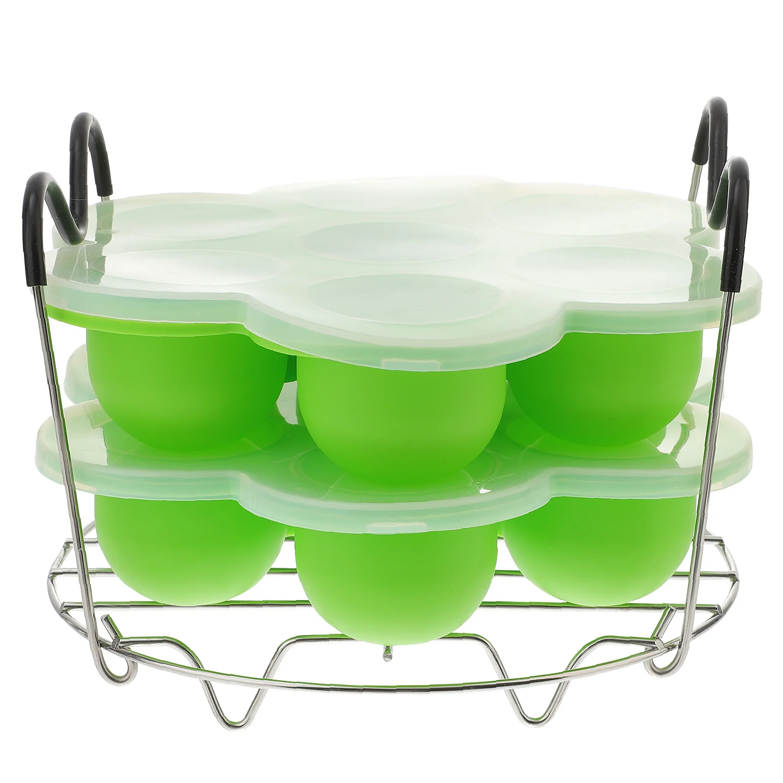 

Egg Mold Bite Rack Silicone Steamer Steam Steaming Formula Travel Holder Stick Non Cooker Baking Maker Vide Sous Tray Toolcups