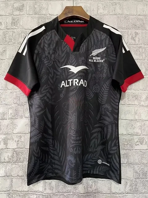 

2022 New Zealand Maori All Blacks Home / Training / Polo / centenary Singlet Rugby Jersey - Mens Size: S-5XL （Print Name Number）