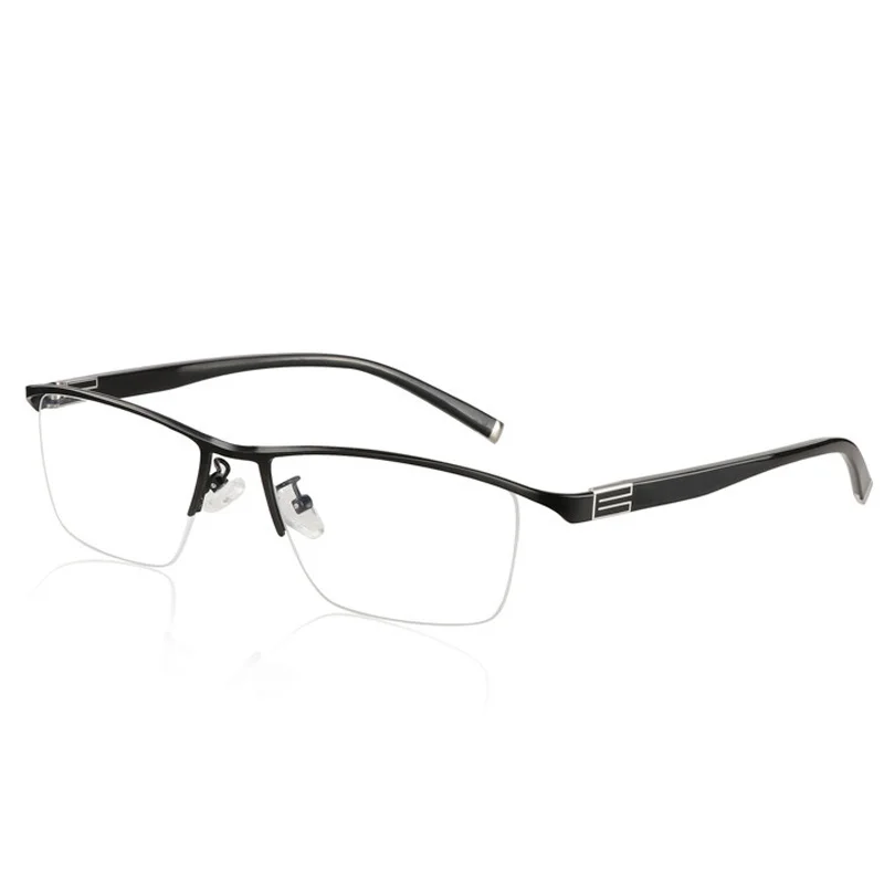

Transition Photochromic Smart zoom Reading Glasses Men Progressive Multi-Focus Business Eyewear Anti-Blue Ray Half-Frame Glasses