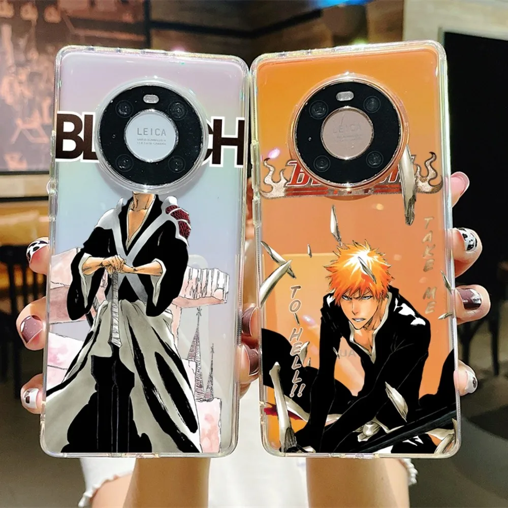 

Anime Bleach Phone Case for Samsung S10 20 22 23 A10 40 for Xiaomi10 Note10 for Huawei P50 20 Honor60 70