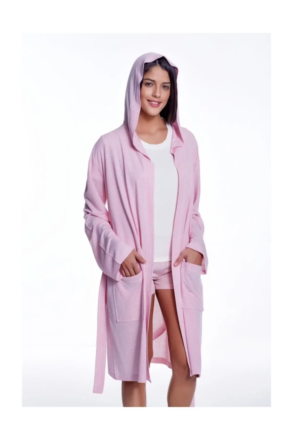 

Dressing Gown Bamboo Pajamas Set Of 3 Pajamas Fashion Robe Robe Robe Sexy Peignoir Kimono Bride Sleepwear Night Gown