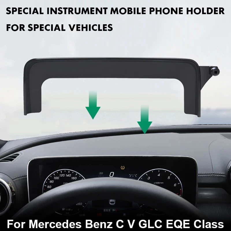 Для Mercedes Benz C V GLC Class W205 W206 W447 X253 Крепление на приборную панель GPS Держатель
