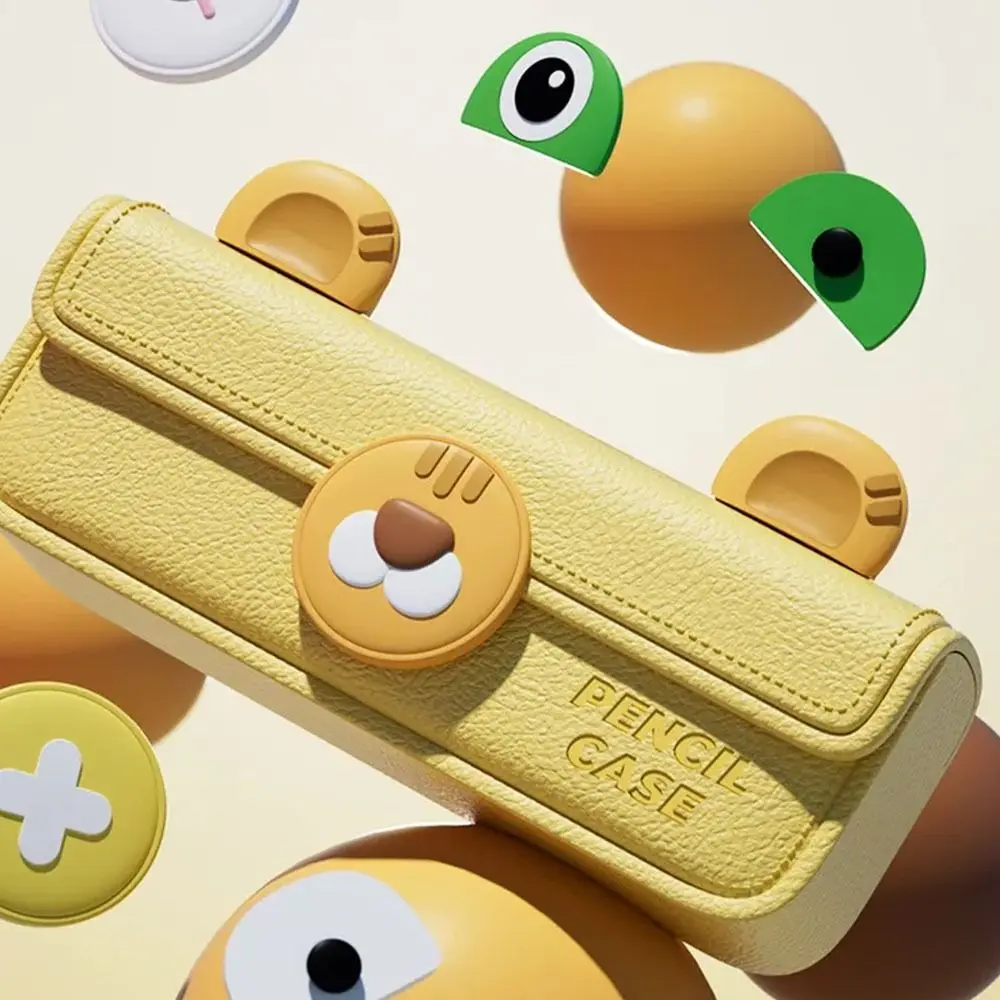 Водонепроницаемый милый пенал в форме лягушки тигра кролика органайзер из ЭВА