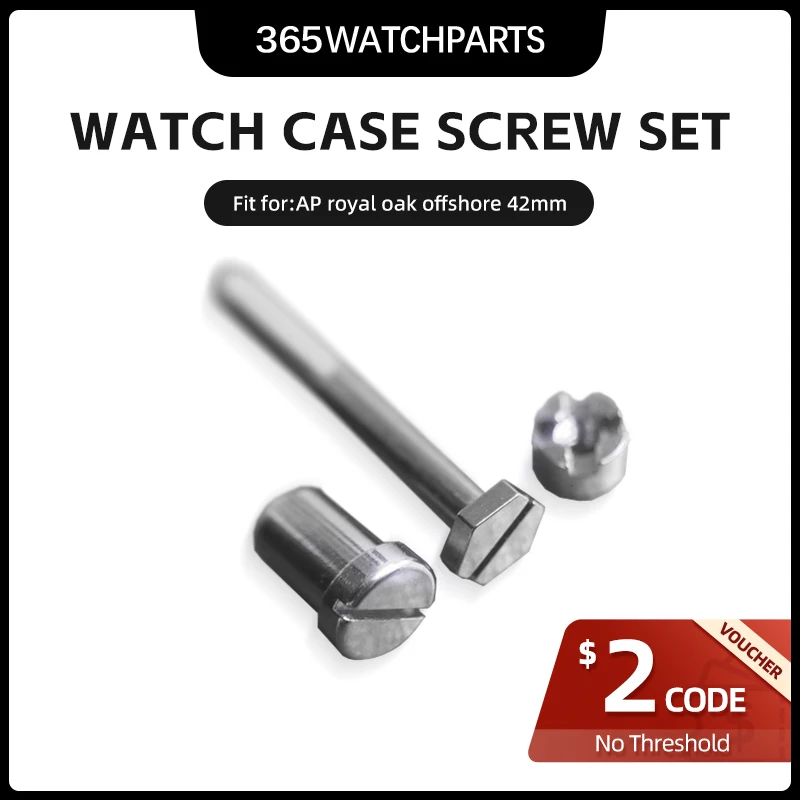 

Watch Case 42mm Bezel Screw for Audemars Piguet AP Royal Oak Offshore 26470 25940 Original Chronograph Edition Watch Screws
