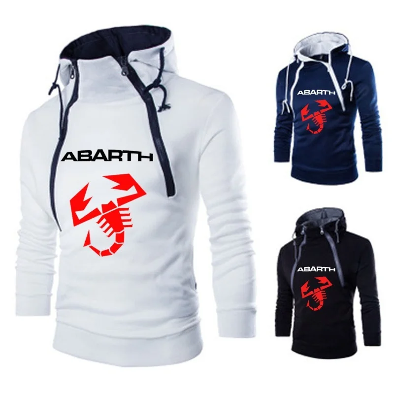 

Men's hoodies Abarth Car Logo Printed unisex Sweatshirt Fashion Streetwear high quality Men's clothes casual Sportswear P