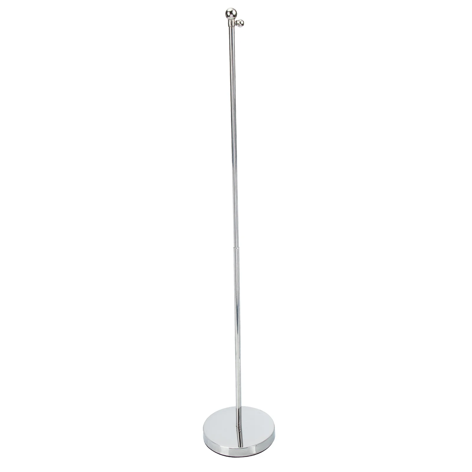 

Telescopic Flag Stand Office Accessory Telescoping Pole Flagpole Holder Household Stainless Steel Sturdy Base Work