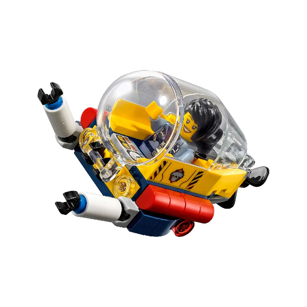 Конструктор LEGO City (Сити) 60266 Океан: Исследовательское судно 7+ | Игрушки и хобби