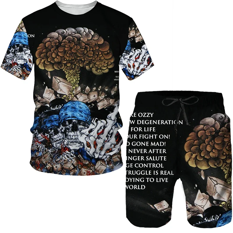 

Mushroom 3D Print Women's Two Piece Set Summer Casual Tee Tops/Shorts/Suit Fashion Short Sleeve T-Shirts 2023 Streetwear Outfits