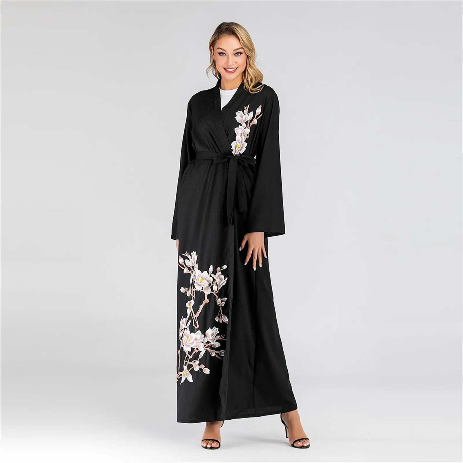 

New Modest Muslim Abaya One Piece Batwing Prayer Garment Women Nida Hijab Dress Jilbab Kaftan Islam Dubai Turkey Robe Ramadan
