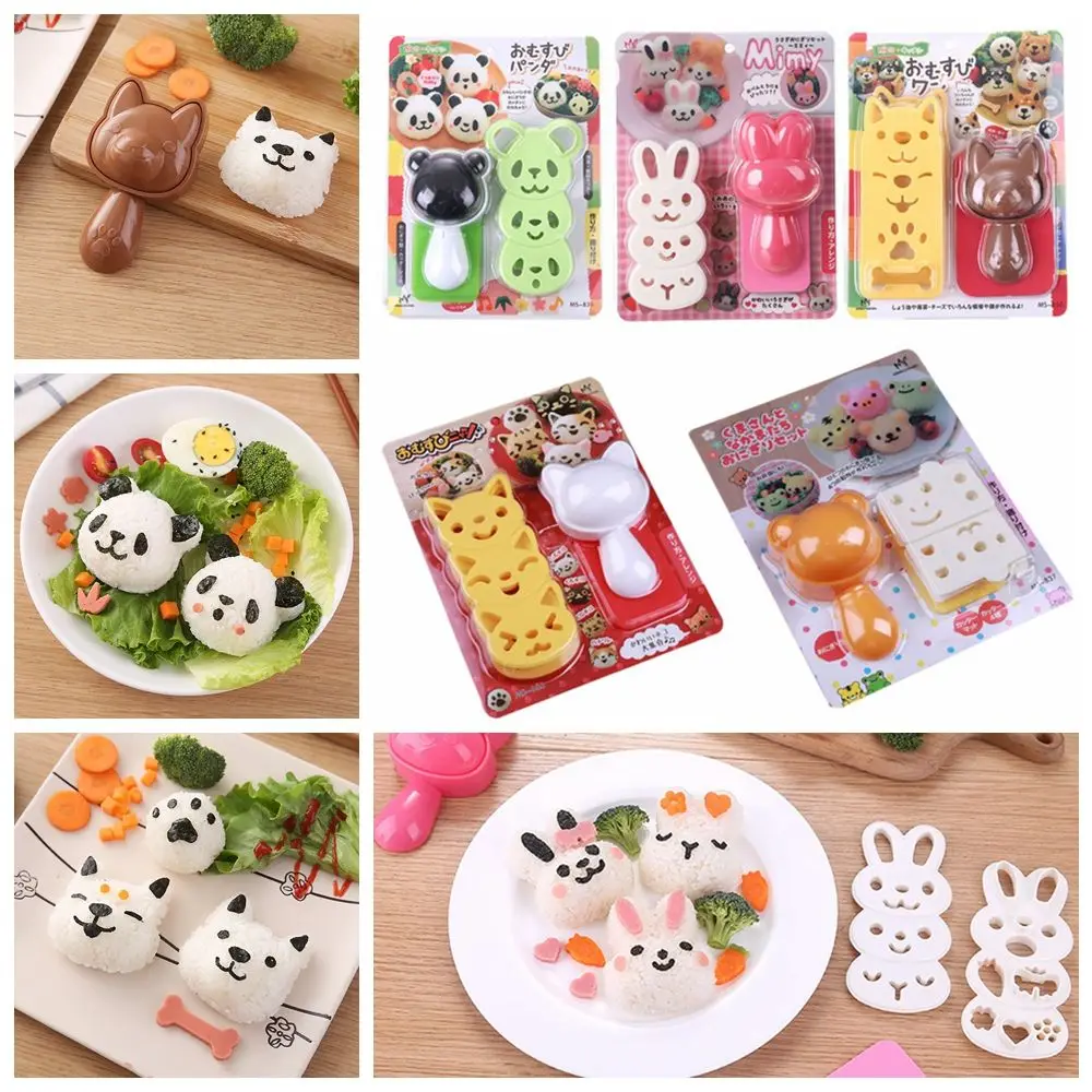 

Cooking Tools for Baby Kids DIY Decor Kits Rice Ball Mold Kitchen Sushi Mold Baking Mold
