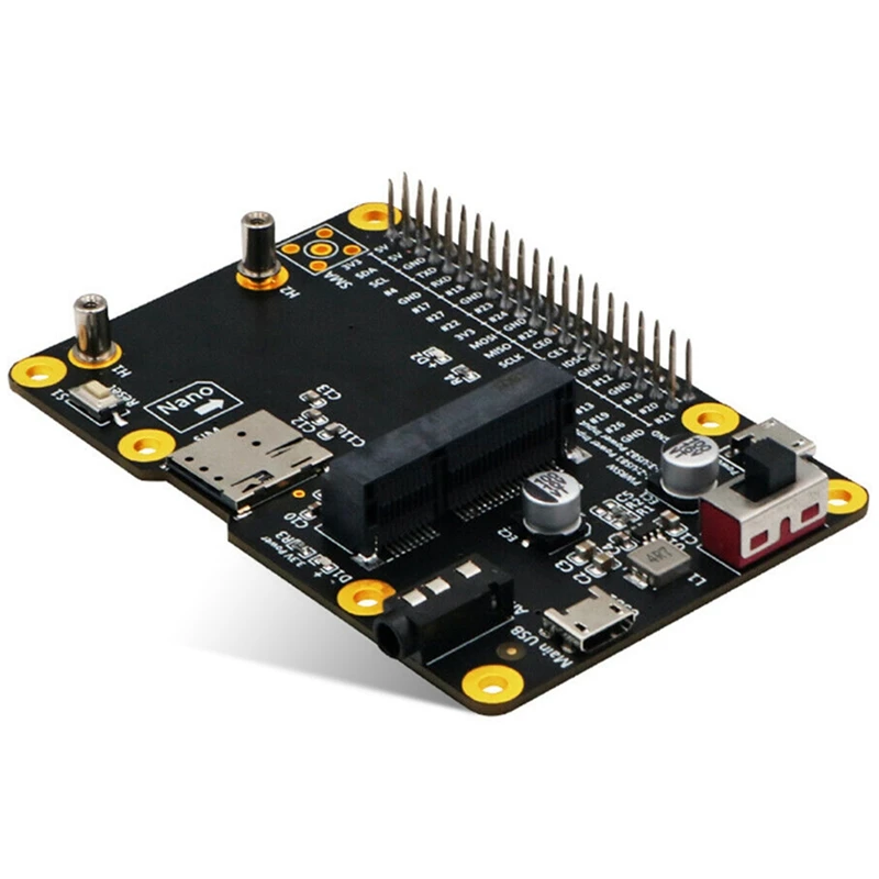 Плата расширения Mini 3G/4G/LTE для Raspberry Pi портативный модуль USB слот SIM-карты