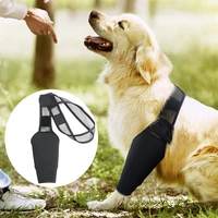 dog leg injury support front and back leg protective cover breathable adjustable support dog thigh protective cover knee pads