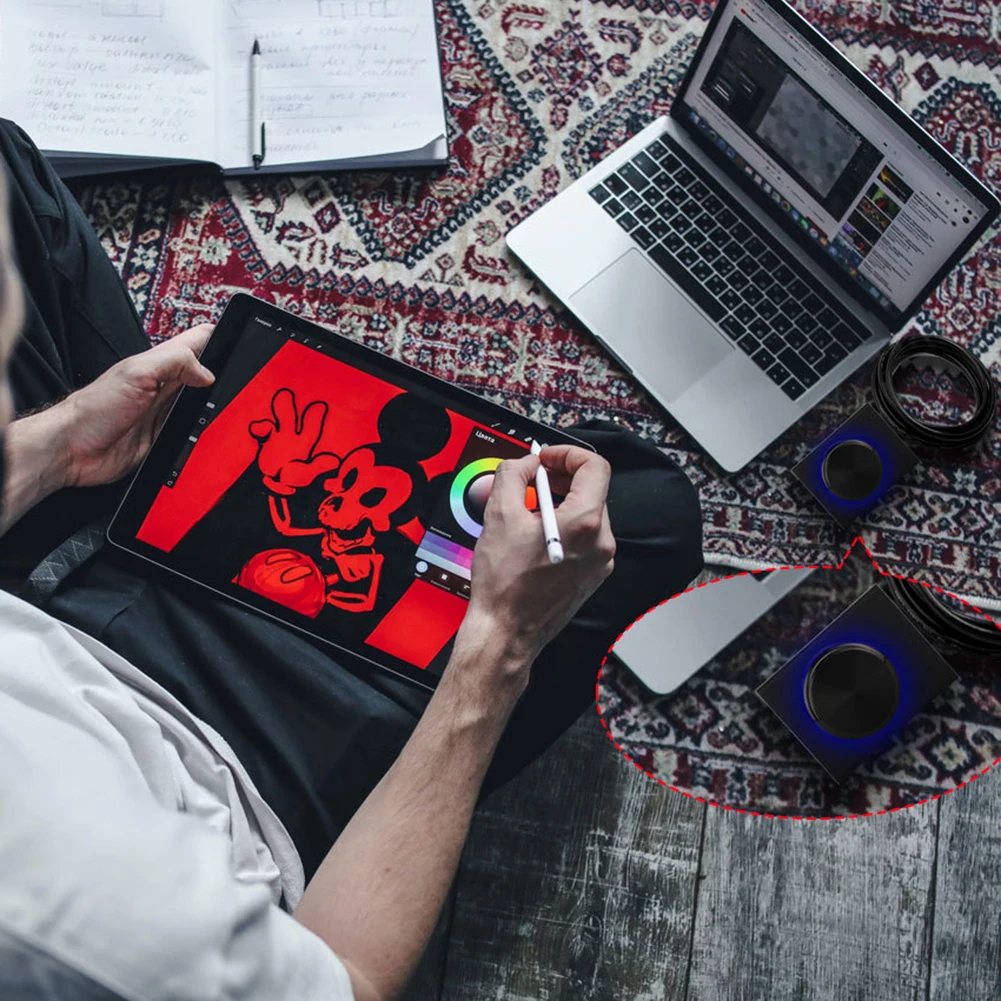 ПК динамики аудио переключатель конвертер компьютер USB Регулировка громкости ler