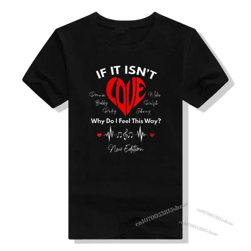 

Womens If It Isn't Love - Ronnie Bobby Ricky Mike Ralph and Johnny O-Neck T-Shirt Aesthetic Clothes Graphic Tee Tops