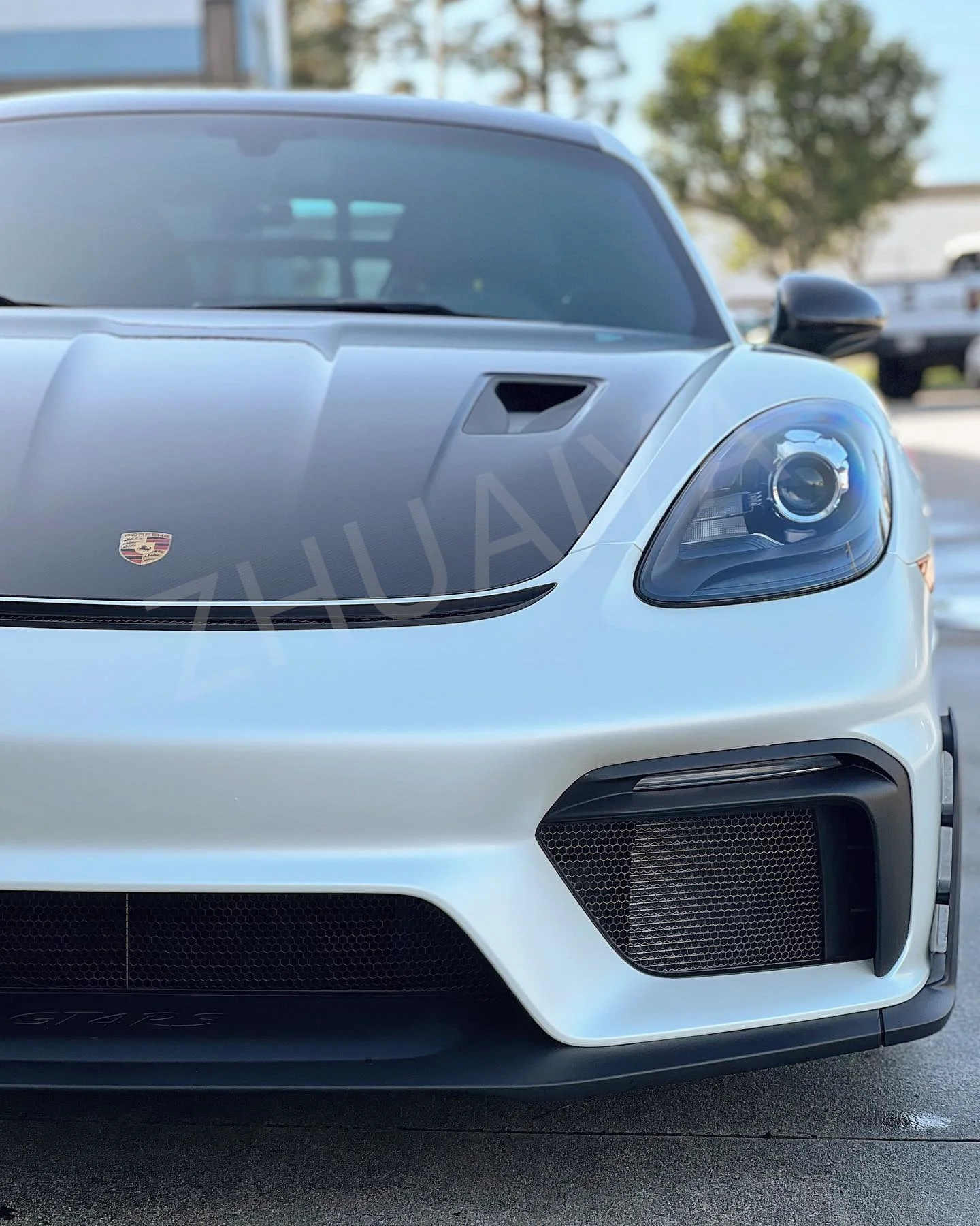 ZHUAIYA Матовая Белая виниловая оберточная пленка яркая 1 52*18 м рулон гарантия