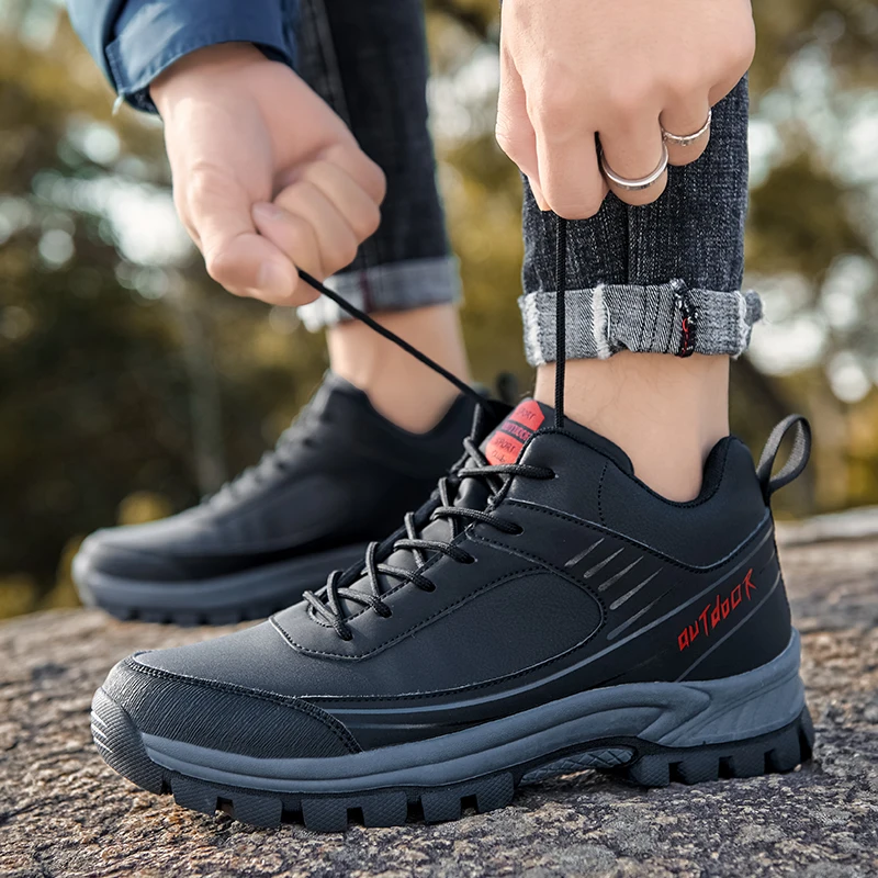 

2022 Men's New Boots Casual Winter Outdoor Walking Shoes Men's Sneakers Autumn Men's Fashion Outdoor Trail Boots Men