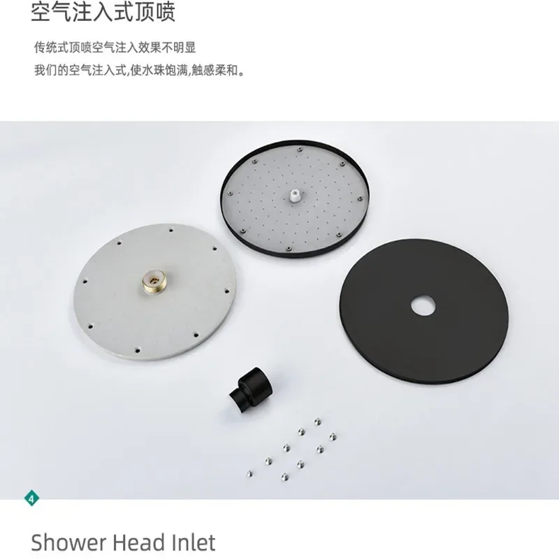 Потолочная Лейка для душа 8 дюймов дождевая струйная насадка из нержавеющей