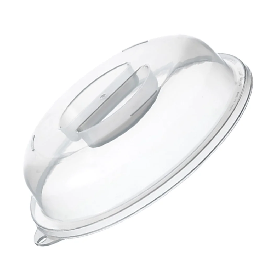 

Cover Microwave Splatter Lid Dish Plate Guard Dome Clear Transparent Cake Covers Protector Proof Handle Gurad Dessert Serving