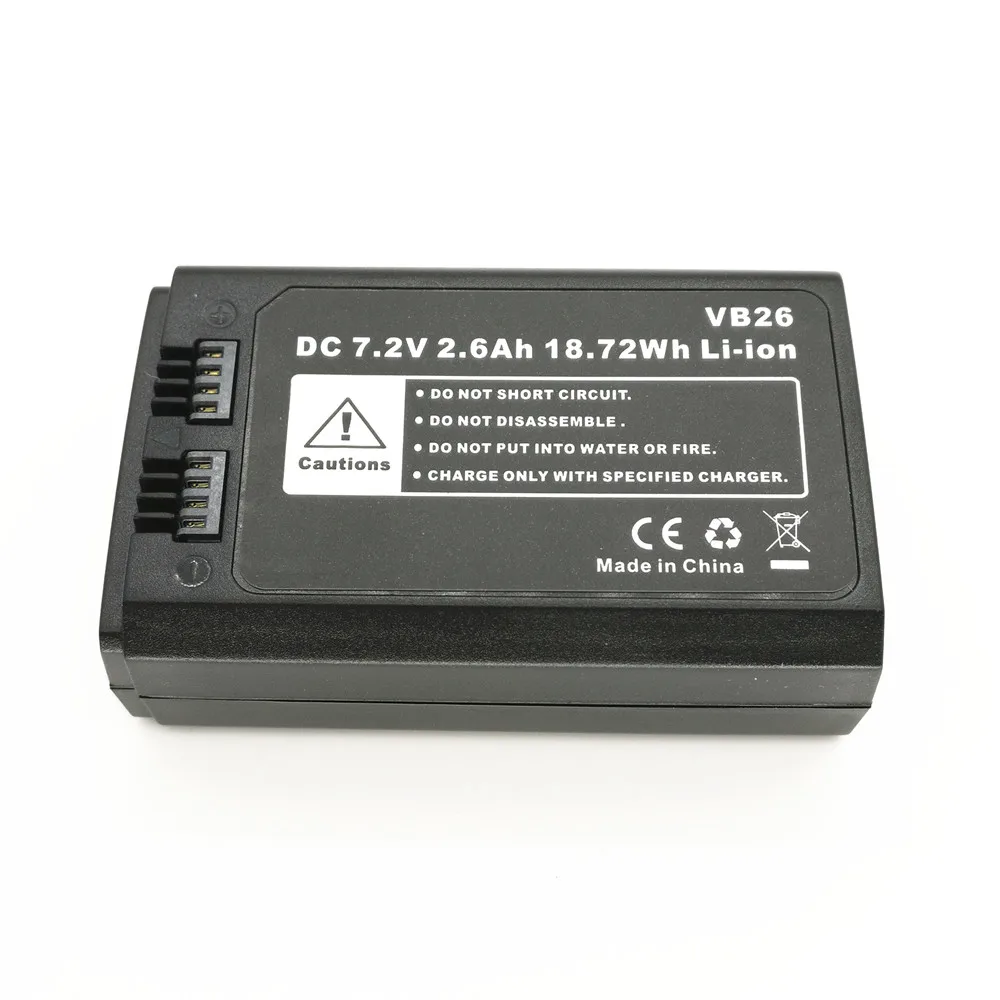 Литий-ионная аккумуляторная батарея VB26 для вспышки Godox Ving V1 V860III V850III Speedlite Flash Gun