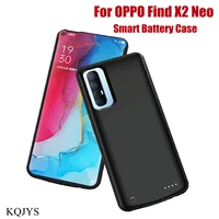 battery charger cases for oppo find x2 neo battery case 6800mah extrenal charging power bank case for find x2 neo battery case