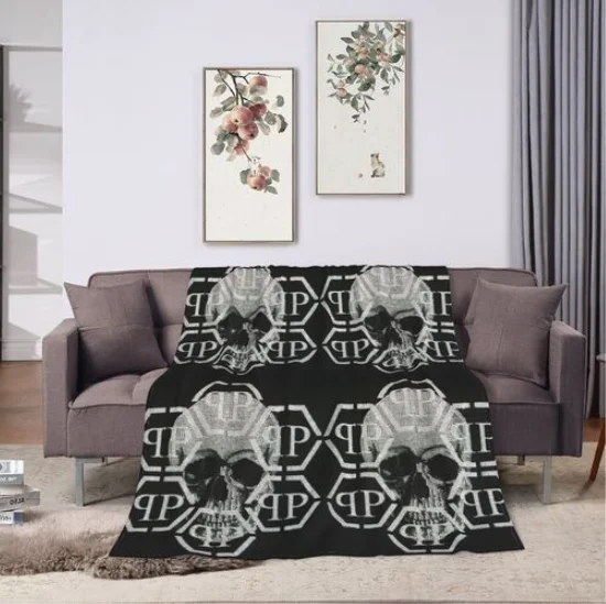 

Pleines German luxury Philippes Throw Blanket Fuzzy Warm Throws for Winter Bedding 3D Printing Soft Micro Fleece Blanket
