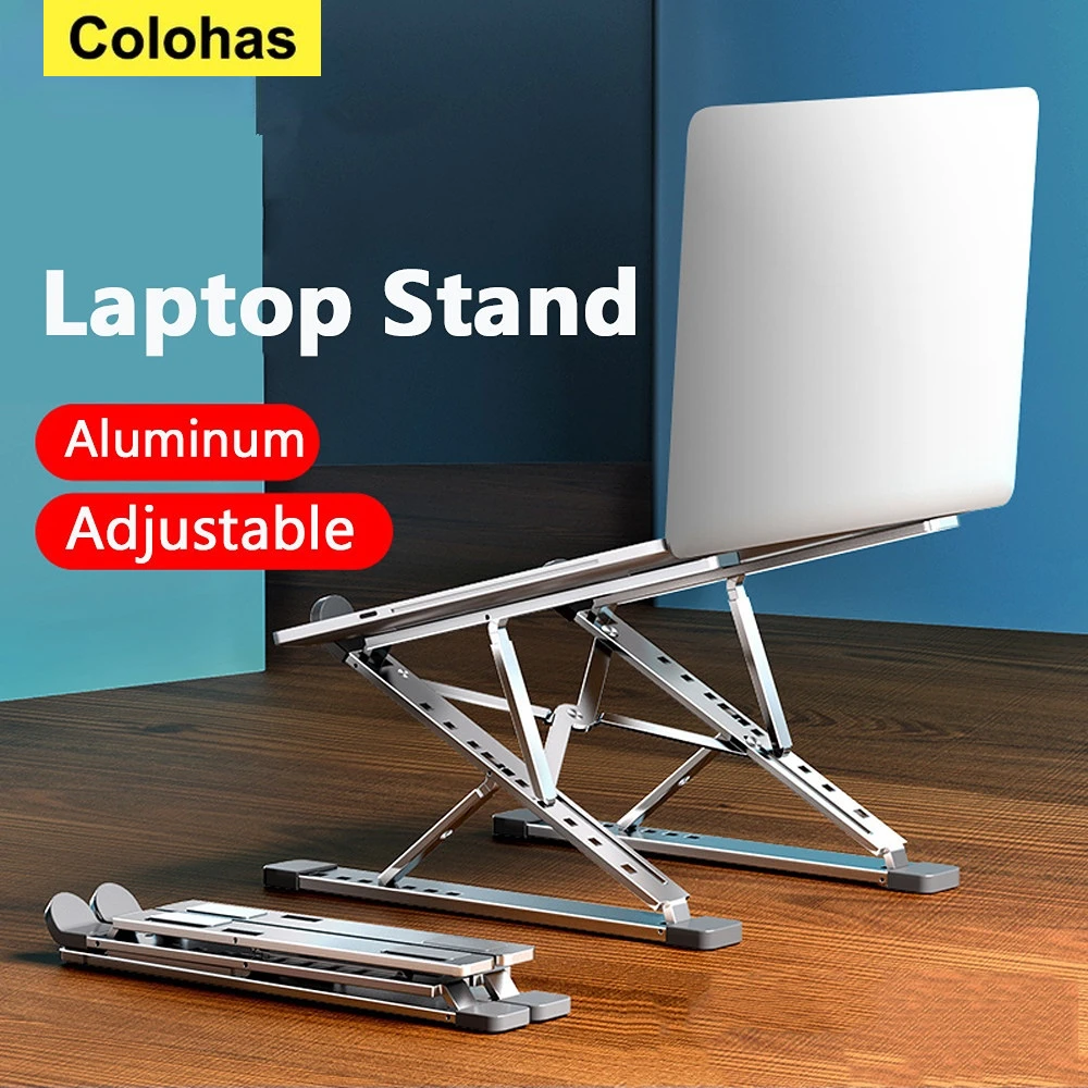 

Регулируемая подставка для ноутбука, алюминиевый сплав, охлаждающая подставка для Macbook компьютера, ПК, iPad, планшета