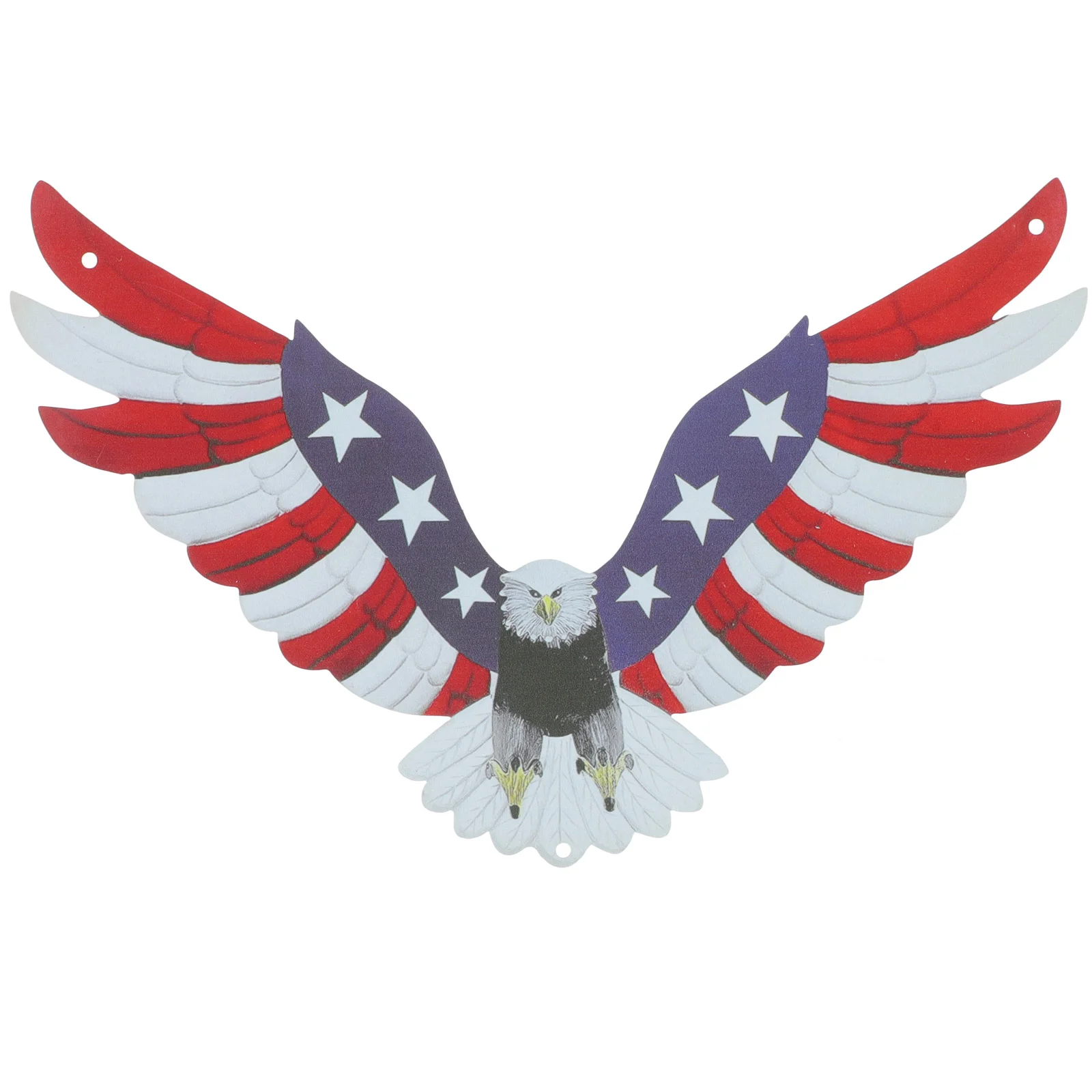 

Wall Eagle Patriotic Flag Decor Us Sculpture July Decoration Hanging Country Usa Bald American Retro Animal 4Th Bedroom Party