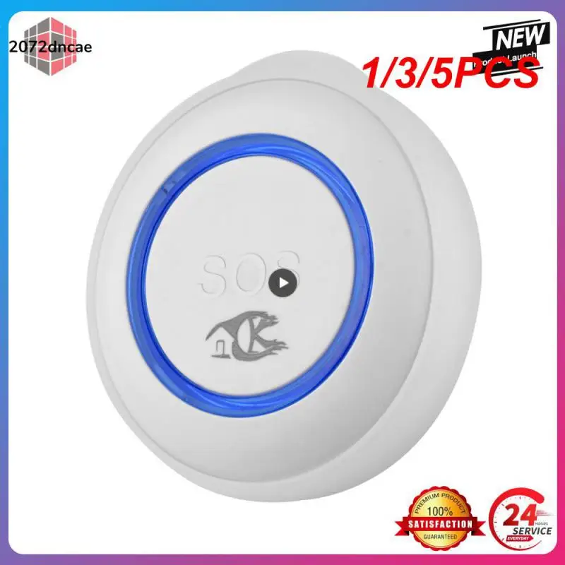 

1/3/5PCS Tuya WiFi SOS Alarm Button Battery Rechargeable Elderly Emergency Panic Button Old Man Personal Self-Defense Smart Life