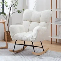 Nordic Lambwool Living Room Chairs 1