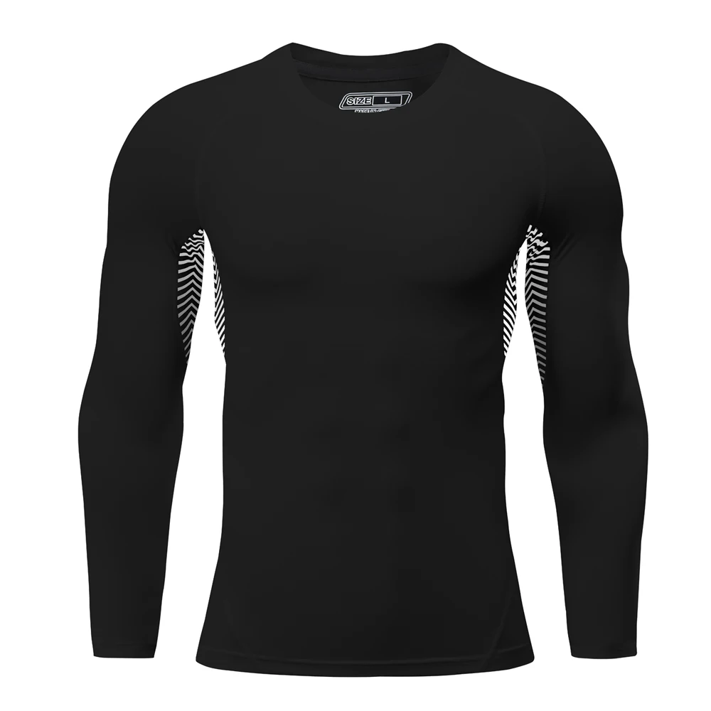 T-Shirt Sportswear Compression Men T-Shirt Quick Dry Running  Clothes Sports Joggers Training Gym Fitness Tracksuits