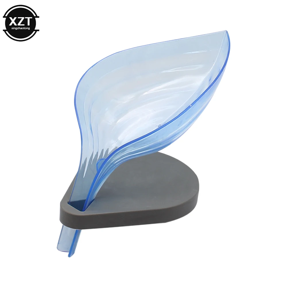 

Держатель для мыла в форме листа для ванной комнаты, мыльница, кухонная губка, ящик для мыла, нескользящий сливной ящик для мыла, контейнер, аксессуары для ванной комнаты