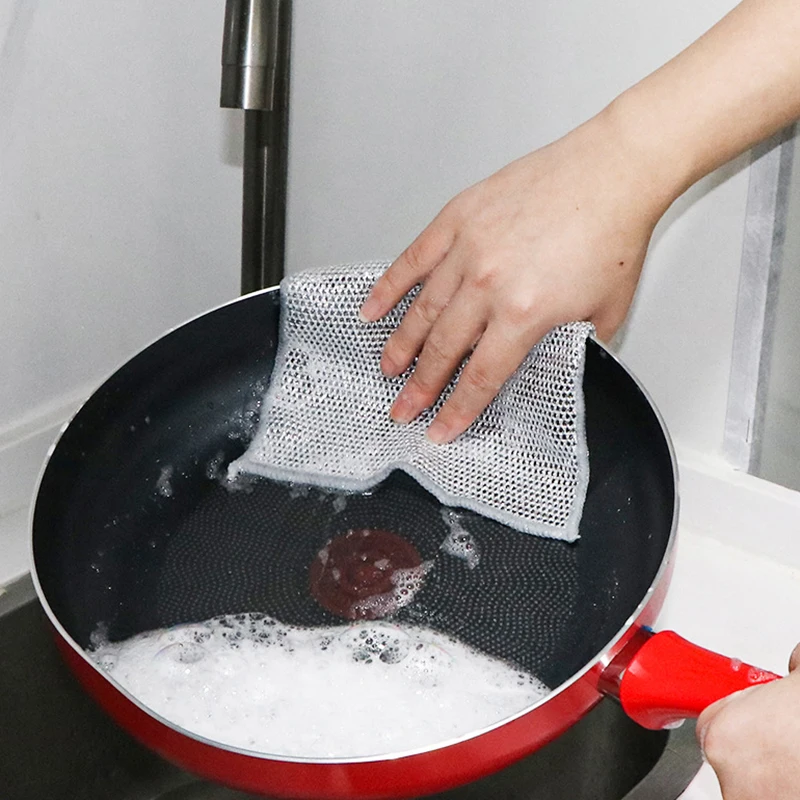 1/5/10 шт. Волшебная салфетка для очистки утолщенная Двусторонняя тряпка из