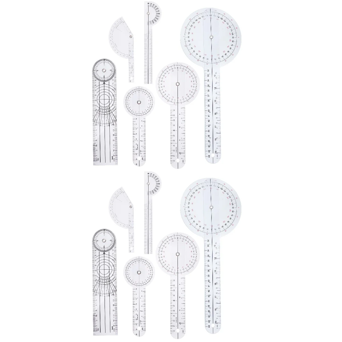 

Ruler Angle Protractor Goniometer Degree Andconstruction Protractors Finder Set Spinal Drafting Physiotherapy Student Measure