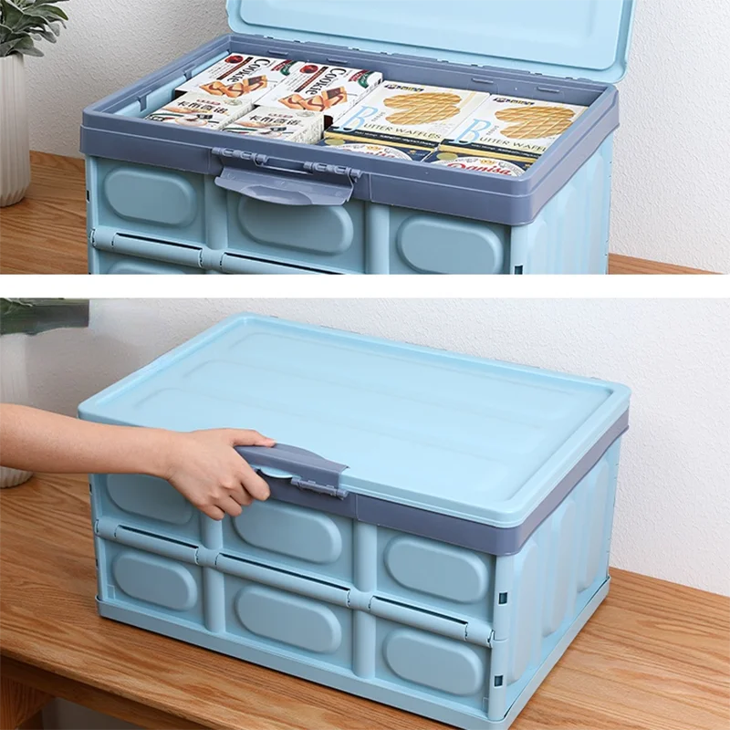 Car Trunk Folding Storage Box Large-capacity Convenient Car Multi-functional Storage and Finishing Box Storage Box Supplies Case