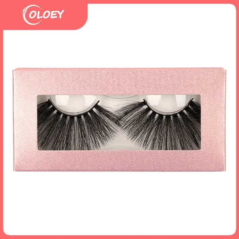 

Fake Eyelashes Eyelashes 6D Mink Hair Eyelashes 25mm Lengthened Thick False Lashes Lasting Eyelash Makeup Tool Maquiagem