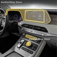 for hyundai palisade 2019 2020 2021 2022 car tpu central control interior film navigation screen protective film accessories