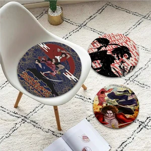 Samurai Champloo Four Seasons Seat Pad Household Cushion Soft Plush Chair Mat Winter Office Bar Cushion Pads