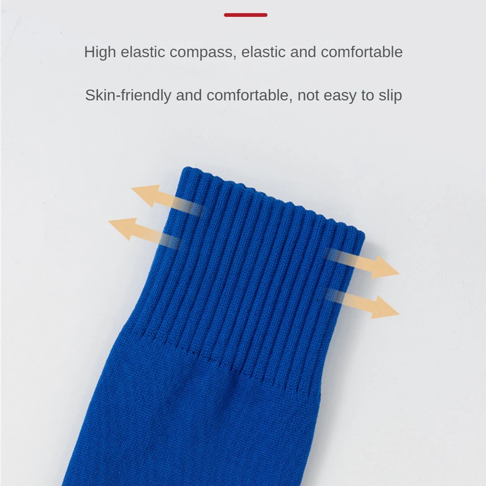 2/3/4PCS Adult Tibia Protective Socks Long Tube Design Polyester Sports Socks Long Knee Balanced Pressure Protect The Knee