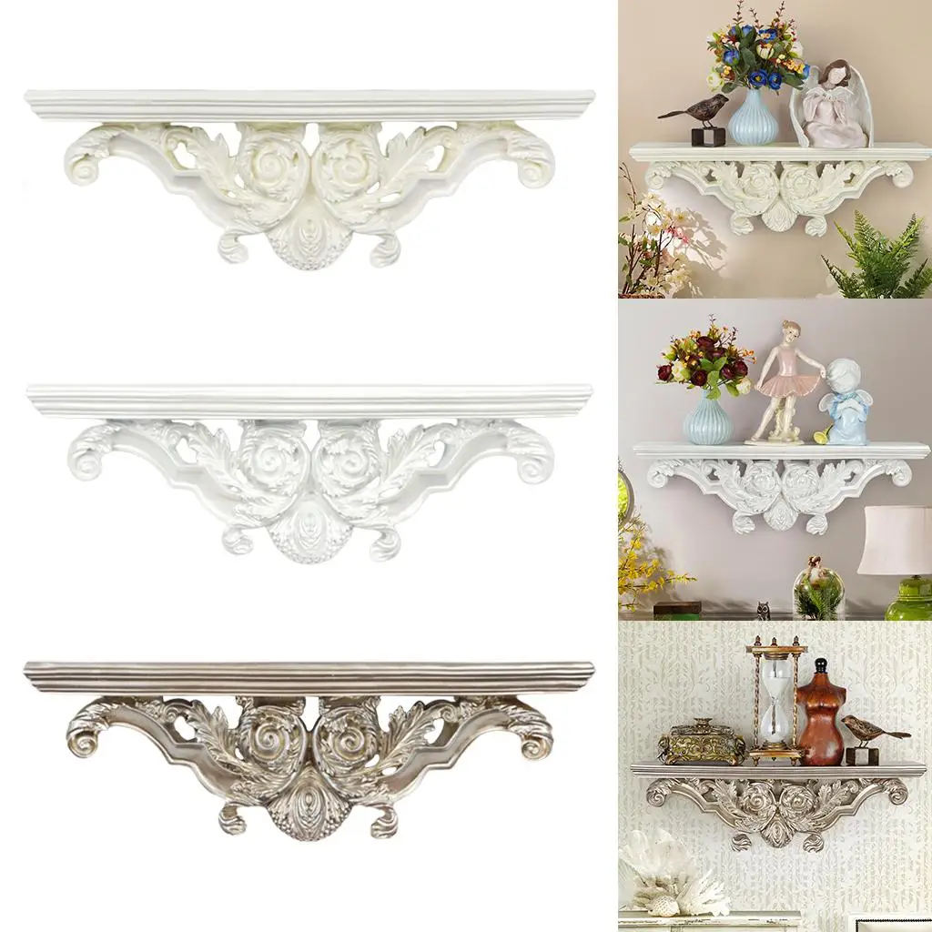 Декоративная полка в стиле ретро креативный ажурный держатель для хранения